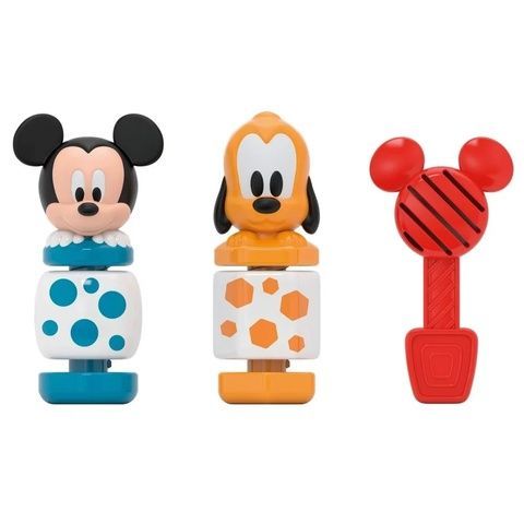 Clementoni&nbsp;Развивающая игрушка "Mickey & Pluto Build & Play" серія "Disney Baby" 17814 фото