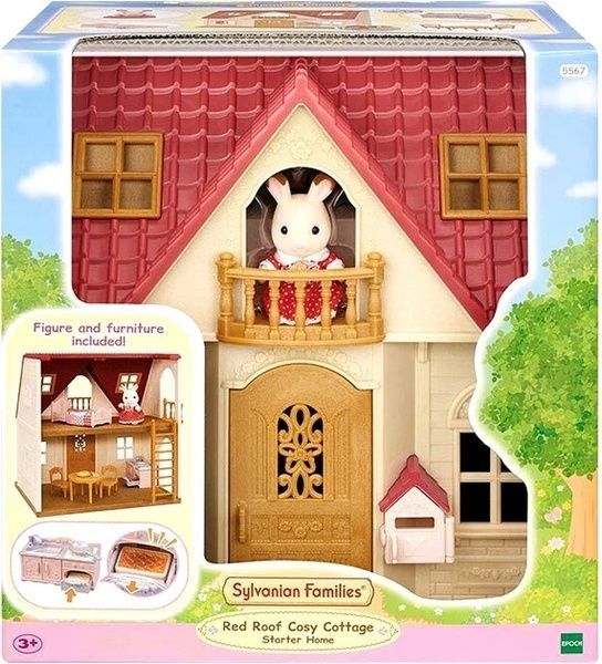 Ігровий набір Sylvanian Families Затишний будиночок з меблями та фігуркою кролика 5567 фото
