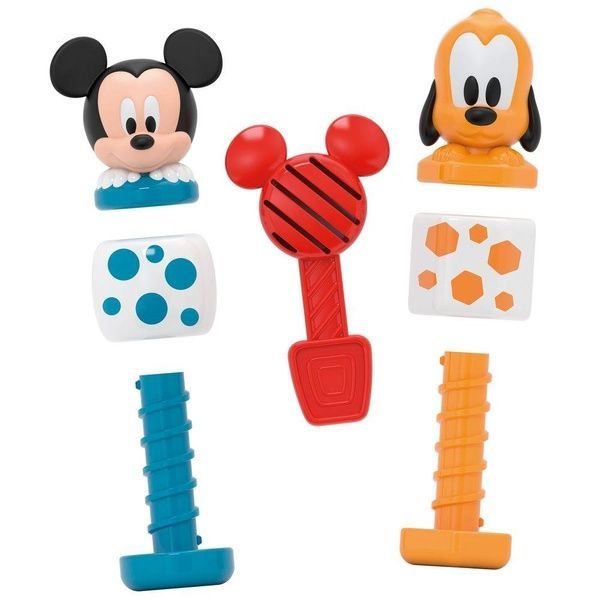 Clementoni&nbsp;Развивающая игрушка "Mickey & Pluto Build & Play" серія "Disney Baby" 17814 фото