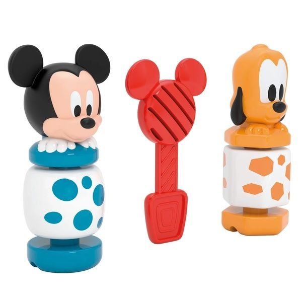 Clementoni&nbsp;Развивающая игрушка "Mickey & Pluto Build & Play" серія "Disney Baby" 17814 фото