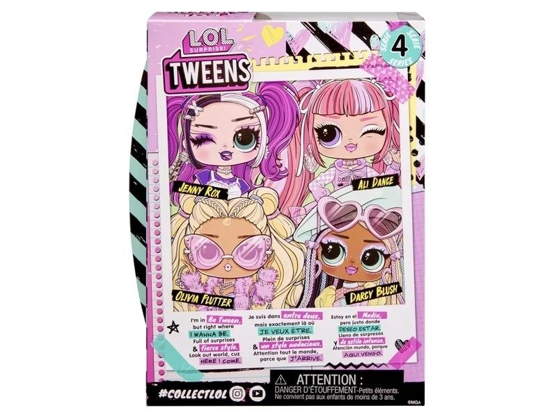 Кукла LOL Surprise Tweens Darcy Blush Series 4 (588740) 588740 фото
