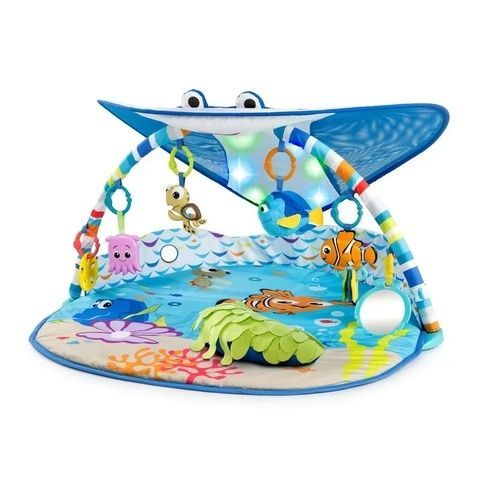 Bright Starts Розвиваючий&nbsp;килимок з звуковими та світловими ефектами "Finding Nemo Mr Ray Ocean" 11095 фото