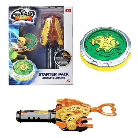 Дзиґа Infinity Nado VI Starter Pack Сліпучий Леопард EU654114 EU654114 фото