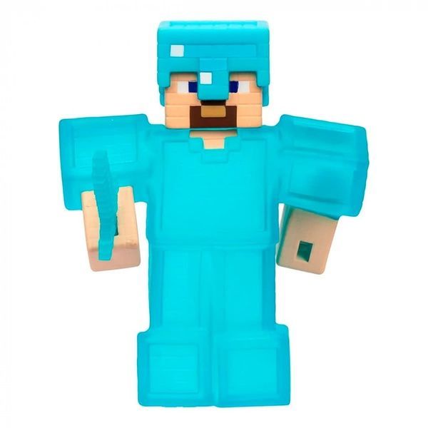 Goo Jit Zu Стретч-тянучка Minecraft Steve игровая фигурка гуджитсу Майнкрафт Стив 123993 фото