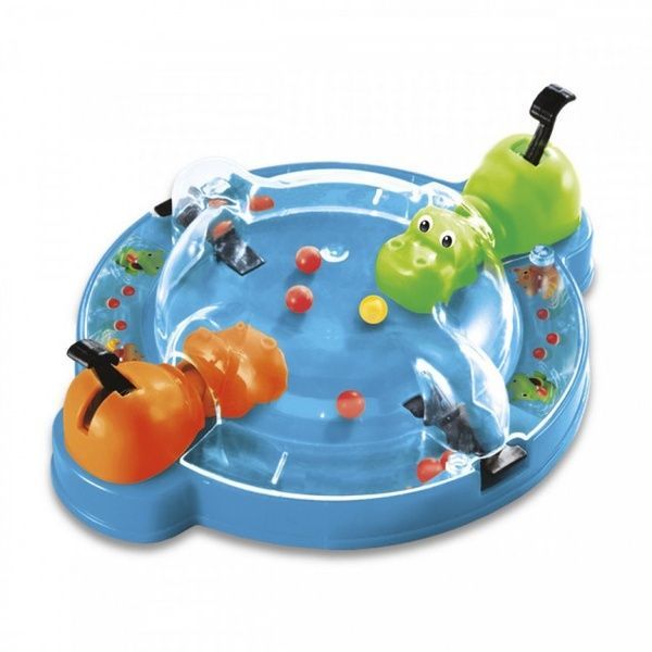 Настольная игра Голодные Бегемотики маленькие Hasbro Games B1001 Grab and Go! B1001 фото