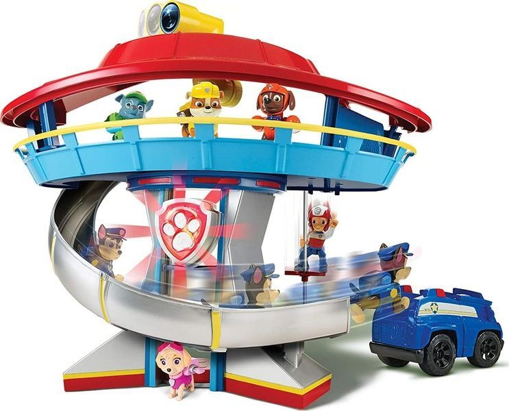 Paw Patrol Щенячий патруль Lookout Play Set База спасателей, свет и звук 666007/20129291 20129291 фото