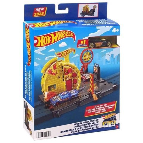 Игровой набор Hot Wheels Приключения в городе "Пиццерия" HMD53 фото