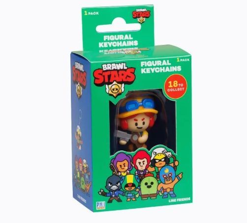 Фігурка-брелок Brawl Stars &mdash; колекційні мініфігурки героїв (в асортименті) 581353 фото