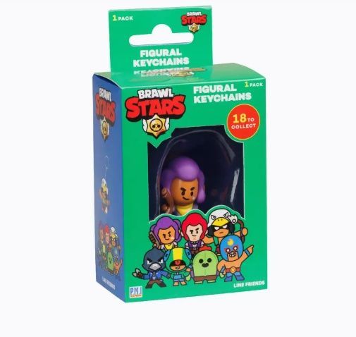 Фігурка-брелок Brawl Stars &mdash; колекційні мініфігурки героїв (в асортименті) 581353 фото
