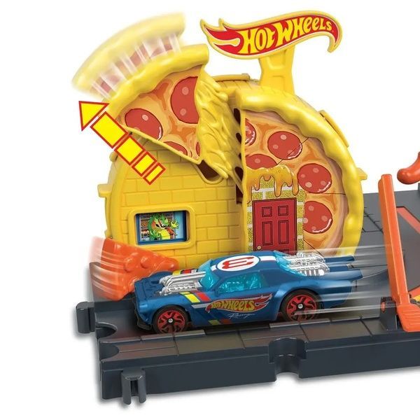 Игровой набор Hot Wheels Приключения в городе "Пиццерия" HMD53 фото