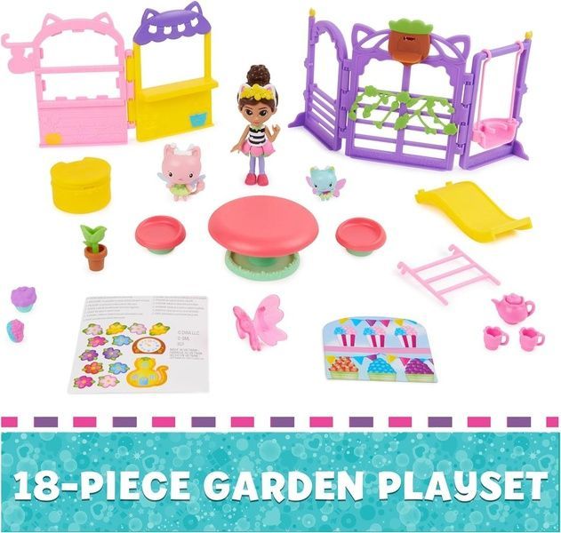 Игровой набор Gabby's Dollhouse Кукольный домик Габби вечеринка в сказочном саду Кити 20140055 фото