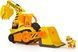 Игровой набор Rubble and Crew Rubble's Bark Yard Deluxe Bulldozer бульдозер трансформер Кремеза 6068074 фото 2