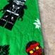 Lego Ninjago Дитяче махрове пончо зелене - дитячий рушник із капюшоном для пляжу та басайну 60x120 153109 фото 5