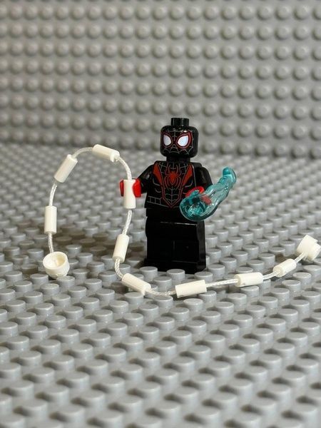Lego Super Heroes Marvel Spider Man Miles Morales: минифигурка Майлз Моралес из Человек паук 682402 682409 фото