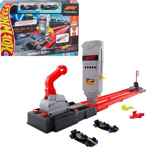 Hot Wheels Игровой набор Formula 1 Старт F1 JKM88 фото