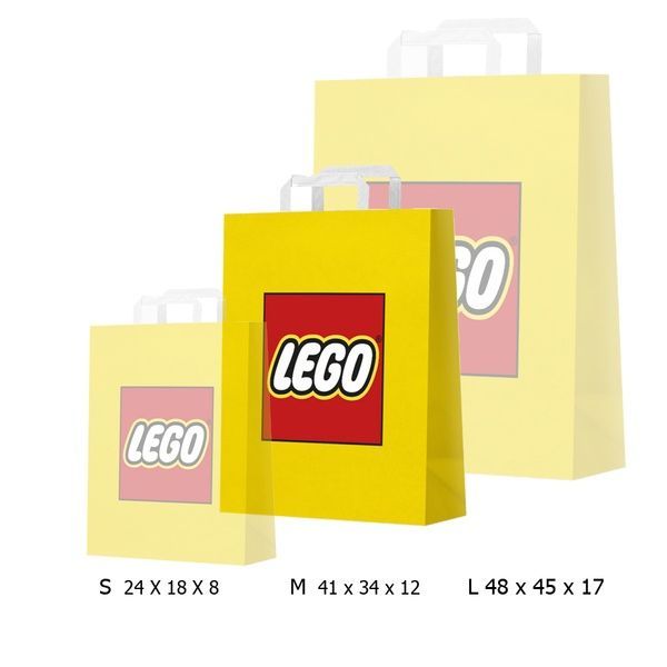 LEGO VP Большой бумажный пакет L 48х45х17 6818413 фото