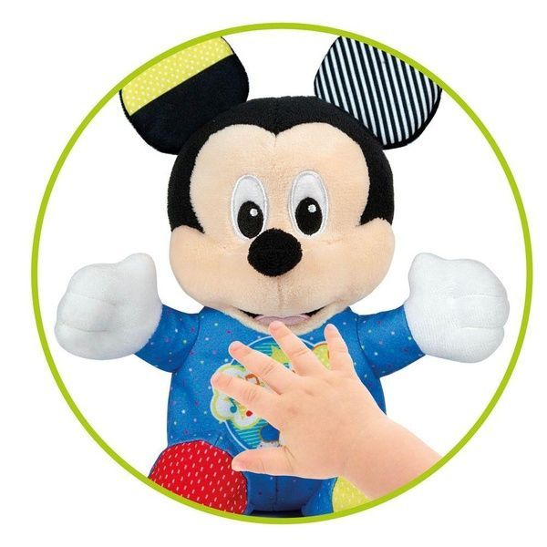 М'яка іграшка-нічник Clementoni Baby Mickey Міккі Маус 17206 фото