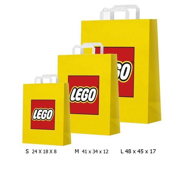 LEGO VP Большой бумажный пакет L 48х45х17 6818413 фото