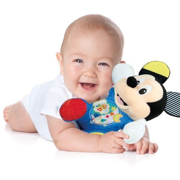 М'яка іграшка-нічник Clementoni Baby Mickey Міккі Маус 17206 фото