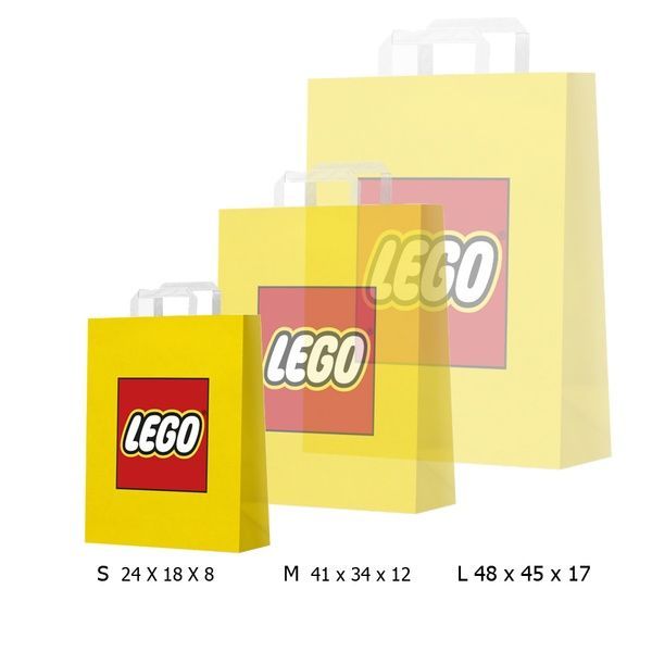 LEGO VP Большой бумажный пакет L 48х45х17 6818413 фото