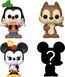 FUNKO Bitty POP серии Дисней S1 4шт Goofy, Chip, Minnie Mouse And Mystery Minifigure Surprise 76340 фото 2