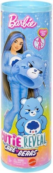 ​Кукла Barbie Cutie Reveal Care Bears Мишка Ворчун JCN96 фото