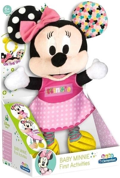 М'яка іграшка-нічник Clementoni Baby Minnie Мінні Маус 17207 фото