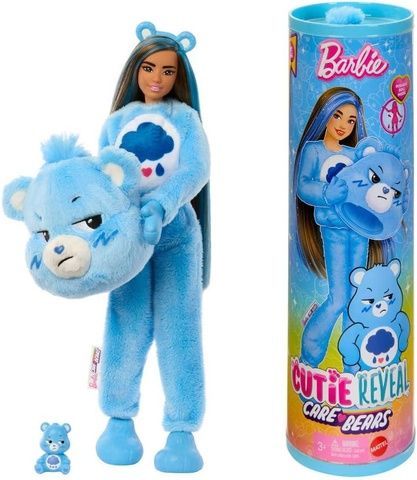 ​Кукла Barbie Cutie Reveal Care Bears Мишка Ворчун JCN96 фото