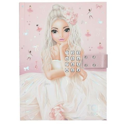 TOP Model Дневник с кодовым замком и мелодией Ballet (13609) 13609 фото