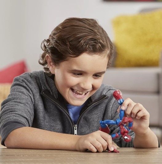 Гибкая фигурка Человек-паук Бенди Spiderman Bend and flex 15 см Hasbro E7686 E7686 фото