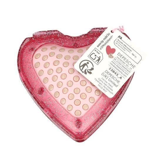 TOP Model Складная щетка для волос в форме сердца LEOHEART 13843 13843 фото
