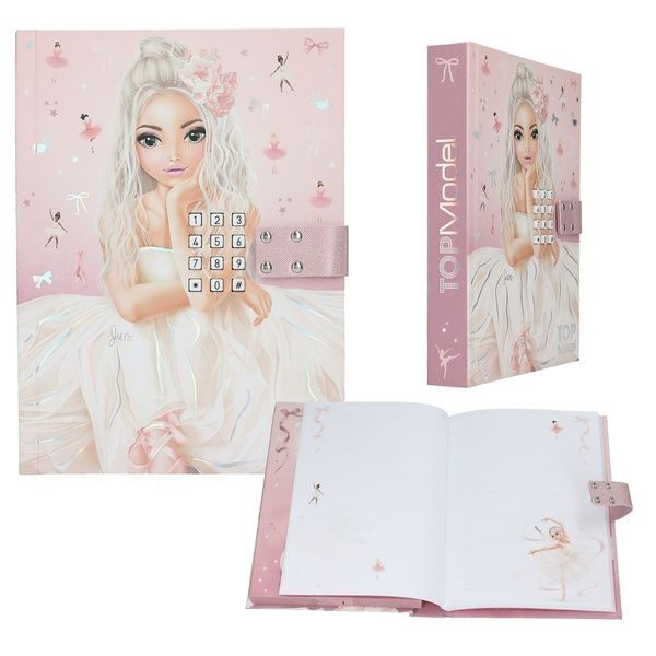 TOP Model Щоденник з кодовим замком та мелодією Ballet (13609) 13609 фото