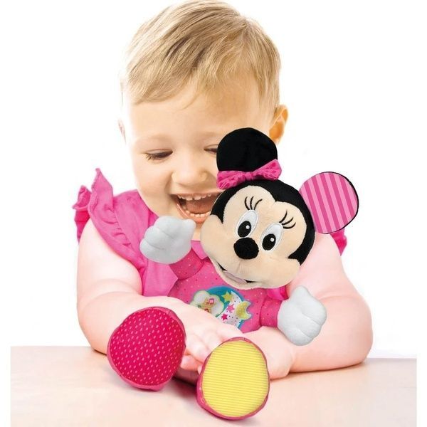 М'яка іграшка-нічник Clementoni Baby Minnie Мінні Маус 17207 фото