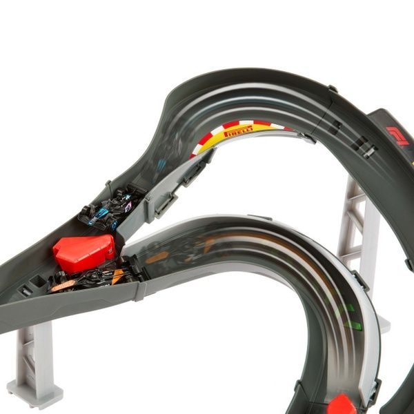 Hot Wheels Ігровий набір Траса для перегонів Formula 1 з 3 машинками JDY15 фото