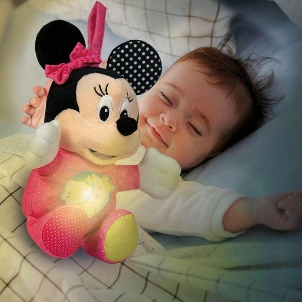 М'яка іграшка-нічник Clementoni Baby Minnie Мінні Маус 17207 фото