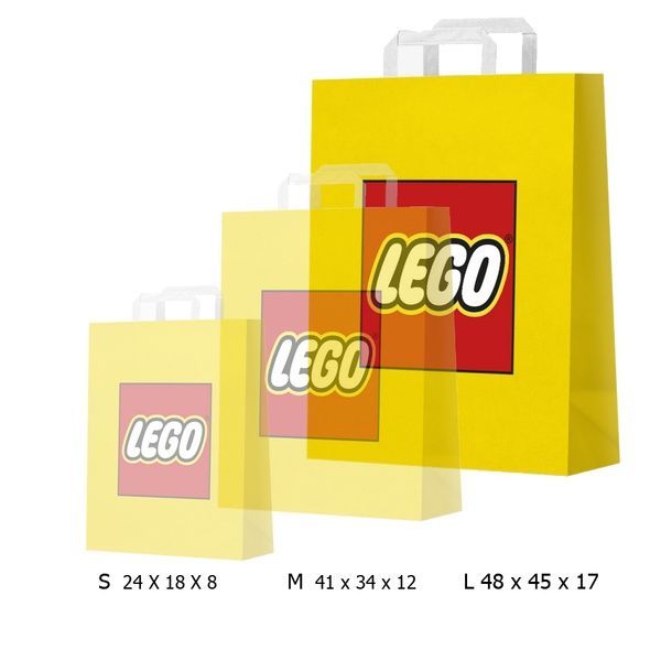 LEGO VP Средний бумажный пакет M 41х34х12 6818413 фото