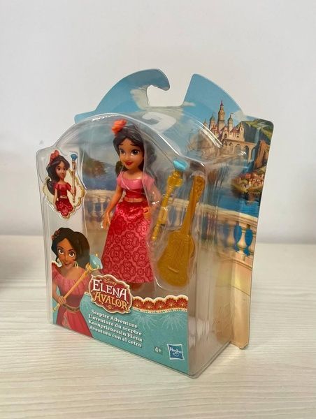 Лялька Принцеса Єлена з Авалора з гітарою Disney Princess Міні Elena Of Avalor 10см Hasbro C0380 C0380 фото