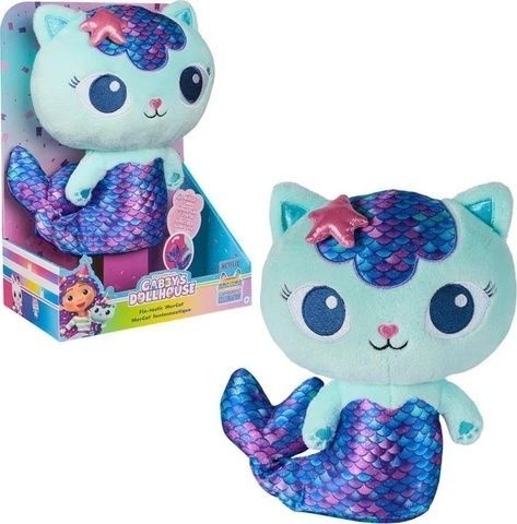Плюшева м'яка іграшка Gabby's Dollhouse Fin-tastic MerCat Русалонька "Ляльковий будиночок Габбі" 20150059 фото