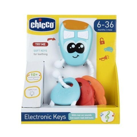 Музыкальная погремушка Chicco Электронные ключи со световыми эффектами 11163 фото