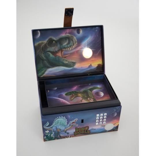 Dino World скринька на кодовому замку з звуком та підсвіткою 13441 13441 фото