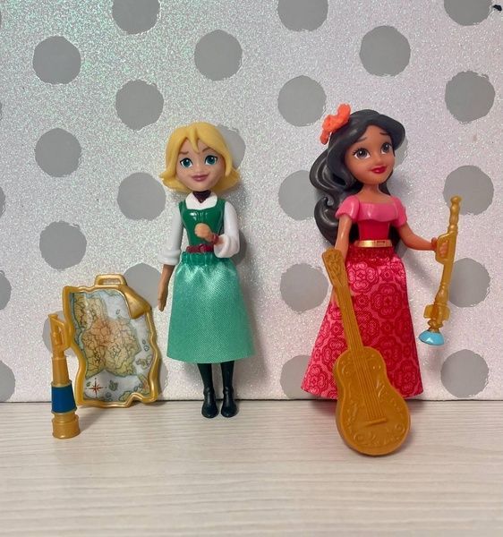 Лялька Принцеса Єлена з Авалора з гітарою Disney Princess Міні Elena Of Avalor 10см Hasbro C0380 C0380 фото