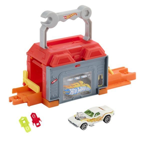 Игровой набор Hot Wheels City Играй и мчи "Скоростная автомастерская" JHL43 фото