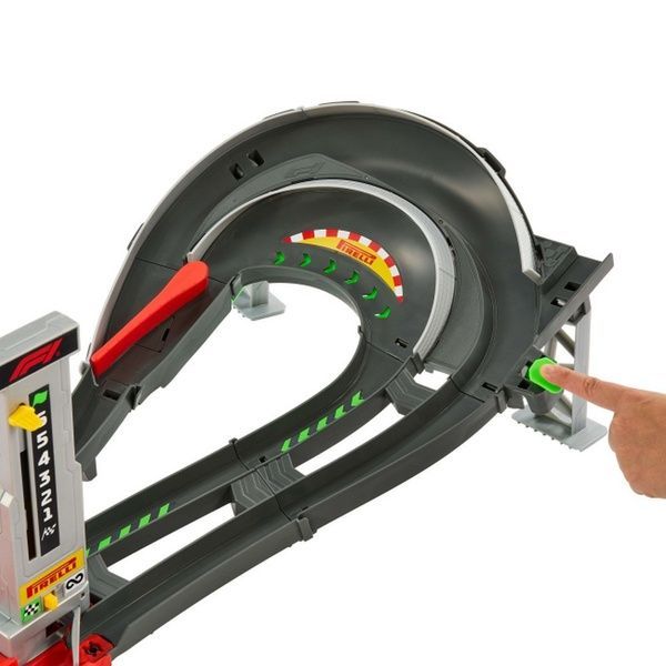 Hot Wheels Игровой набор Трасса Гран-при Formula 1 с 3 машинками JDY16 фото