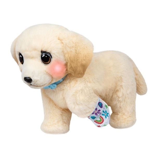 Интерактивная игрушка Moose Little Live Pets Dog Ouchies щенок Лабрадор "Ой болит" со звуками и реакциями 26679 фото