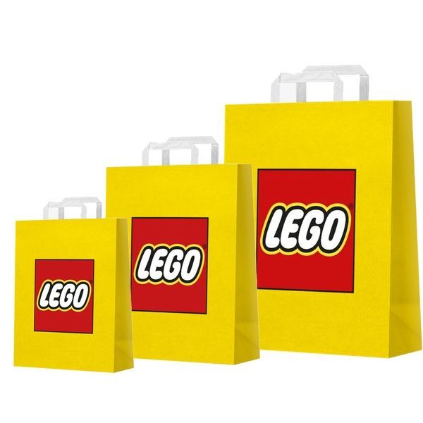 LEGO VP Маленький бумажный пакет S 24х18х8 6818413 фото