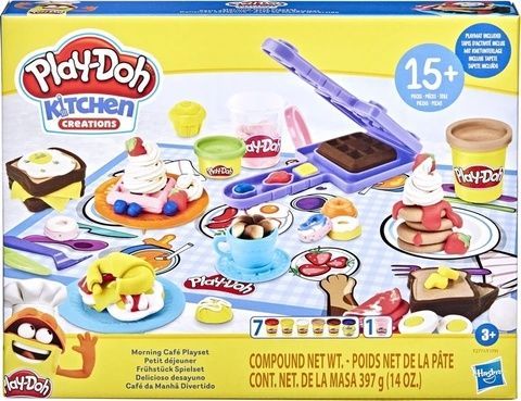 Набір для творчості з пластиліном Hasbro Play Doh Kitchen creations "Ранкове Кафе"" F2771 фото