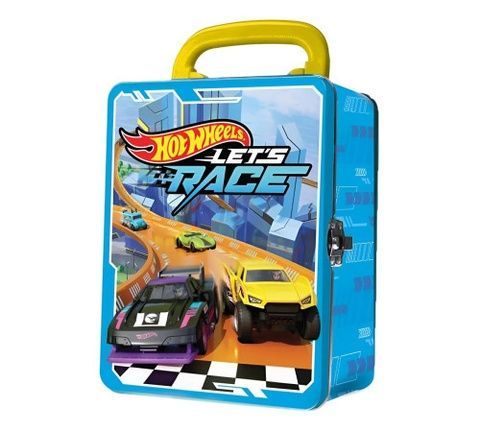 Hot Wheels металлический кейс для хранения машинок HWCC2-24C фото