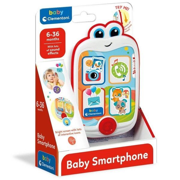 Музыкальная игрушка смартфон Clementoni Baby Smartphone 14948 фото