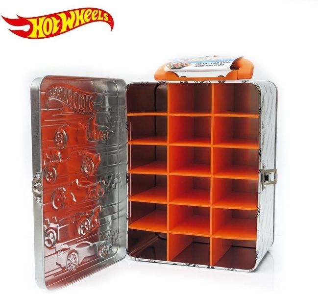Hot Wheels металевий кейс для зберігання машинок HWCC2-24C фото