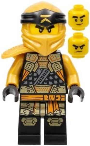 Lego Ninjago Golden Dragon Cole with Dual Gold Weapons: эксклюзивные мини фигурки коллекционные конструктор Зо 892295 фото
